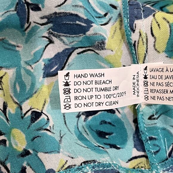 Poupette St Barth Maxi Dress Womens XS Floral Wrap Ruffle Boho Summer Viscose - Picture 9 of 10